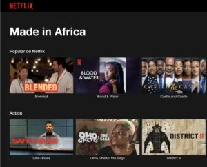 Netflix maintains the lead in the race for African streaming audiences. [Image Credit: Bloomberg]